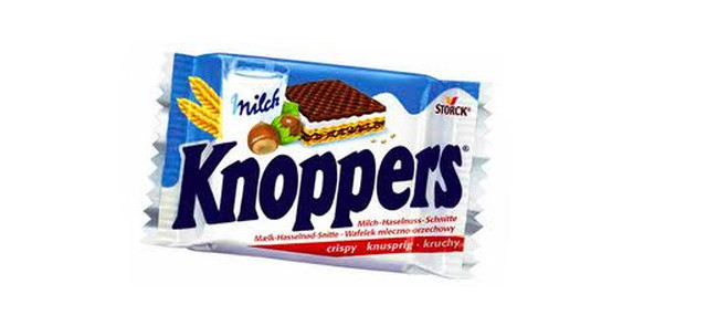 Knoppers - idealny o wpół do dziesiątej rano