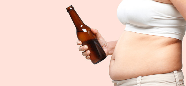 Alkohol a przyrost tkanki tłuszczowej