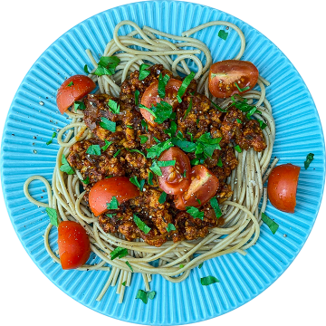 Spaghetti z sosem bolońskim